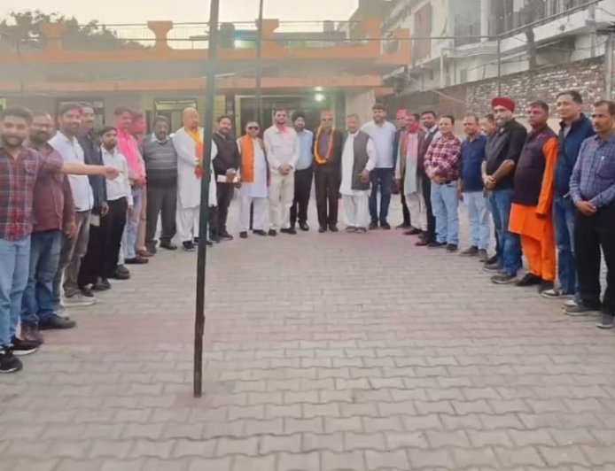 आहूजा धर्मशाला में कुमायूं युवा प्रेस क्लब का 18वां होली मिलन कार्यक्रम संपन्न