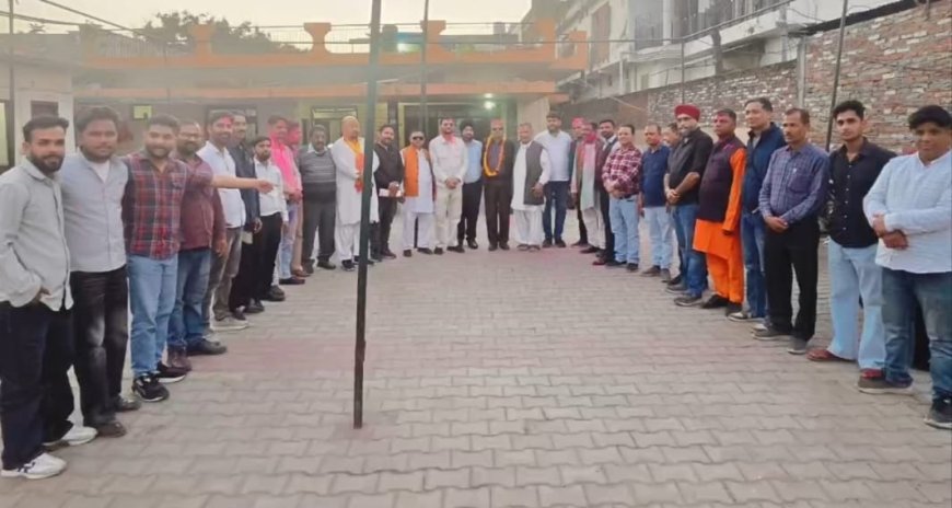 आहूजा धर्मशाला में कुमायूं युवा प्रेस क्लब का 18वां होली मिलन कार्यक्रम संपन्न