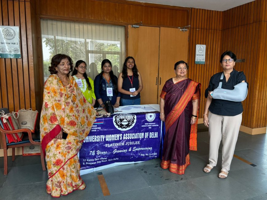 महिला सशक्तिकरण के 75 वर्ष: दिल्ली विश्वविद्यालय महिला संघ का प्लैटिनम सम्मेलन, डॉ. ऋचा देवन को लाइफटाइम अचीवमेंट अवॉर्ड