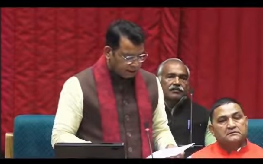 विधायक शिव ने विधानसभा में जनसंख्या नियंत्रण कानून की मांग उठाई