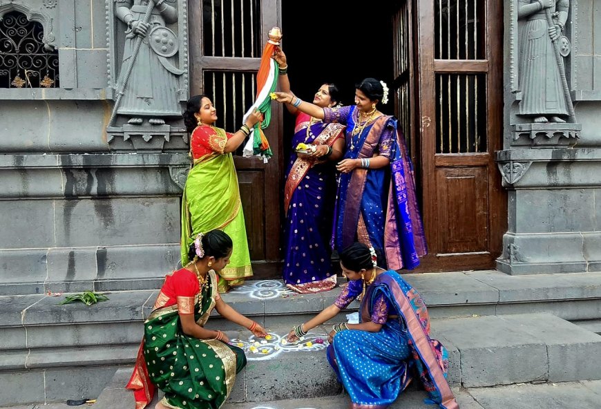 वैश्विक शांति की प्रतीकात्मक गुड़ी’ स्थापित, जयाद्री सखी परिवार की सराहनीय पहल