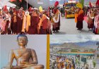 The Sacred Holy Relics of Tathagata Buddha Arrive in Leh Amid Deep Spiritual Fervour