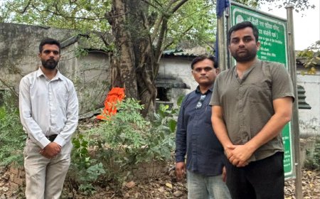 हनुमान जयंती पर 1983 की प्राचीन मूर्ति का पुनर्स्थापन, श्रद्धालुओं ने लिया भाग