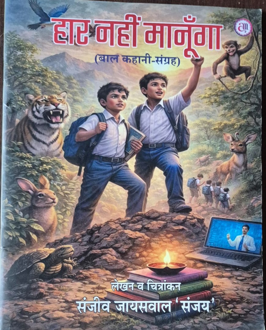 हार नहीं मानूॅंगा' बाल कहानी संग्रह