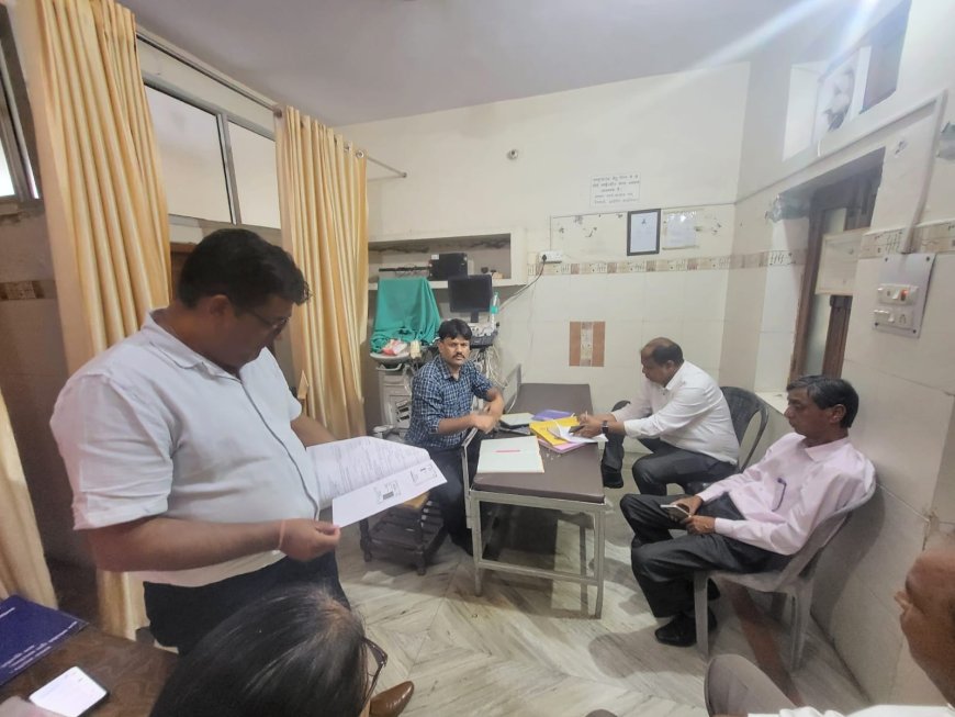 स्वास्थ्य विभाग और तहसील प्रशासन की संयुक्त टीम ने अल्ट्रासाउंड केंद्रों की व्यवस्थाओं का लिया जायजा; खामियों पर जारी होगा नोटिस