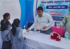 जिलाधिकारी नितिन भदौरिया ने राजकीय कन्या उच्च प्राथमिक विद्यालय, गाँधी कॉलोनी रुद्रपुर में राष्ट्रीय कृमि मुक्ति दिवस का किया शुभारंभ