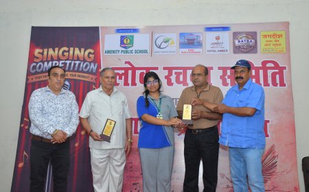 गायन प्रतियोगिता में प्रतिभाओं ने सुरों से मचाया धमाल