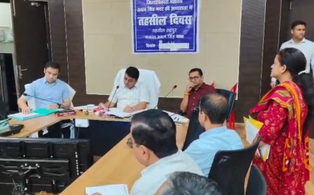रूद्रपुर तहसील दिवस में जनता की समस्याओं का हुआ त्वरित समाधान, डीएम ने अधिकारियों को दिए सख्त निर्देश