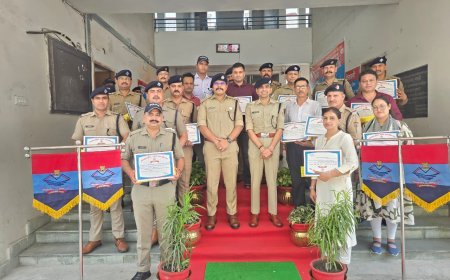 एसएसपी अजय गणपति ने की मासिक अपराध समीक्षा, कानून व्यवस्था सुदृढ़ करने के दिए निर्देश