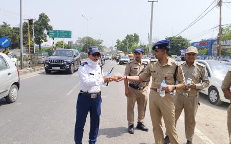 हर कदम फिटनेस की ओर, हर प्रयास पर्यावरण की ओर — जनता के बीच पैदल उतरे एसएसपी अजय गणपति