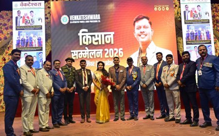 राम दरबार भेंट कर मिस एशिया वर्ल्ड निधि सिंह का सम्मान, ग्वालियर कृषि सम्मेलन में रहीं मुख्य अतिथि