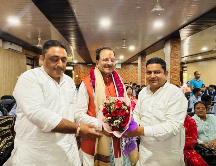 नैब गौलापार में सेवा भाव के साथ मनाया गया सांसद अजय भट्ट का जन्मदिवस