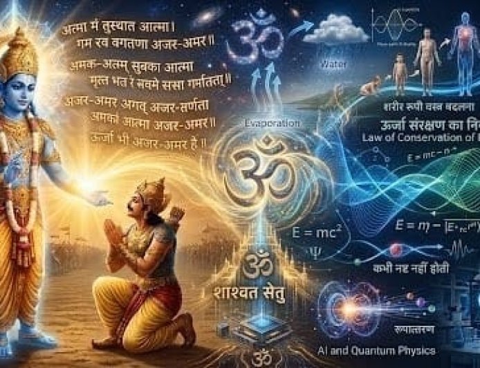 आत्मा और ऊर्जा: विज्ञान और अध्यात्म के बीच जीवन मृत्यु का शाश्वत सेतु
