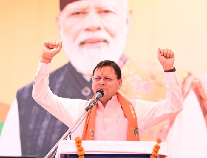 सीएम धामी ने आज फिर चेताया कि धर्मांतरण करेंगे तो जेल जाएंगे