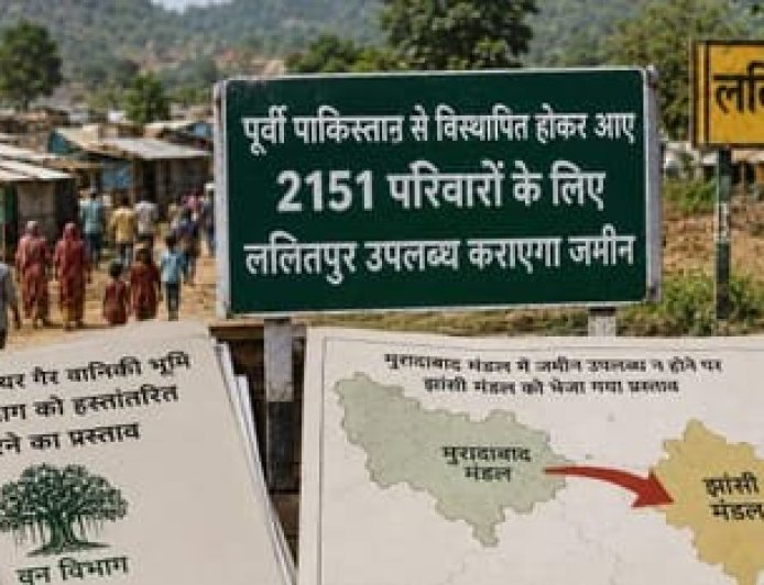 पूर्वी पाकिस्तान से विस्थापित होकर रामपुर आए 2151 परिवार को ललितपुर उपलब्ध कराएगा जमीन, भूमि की तलाश शुरू