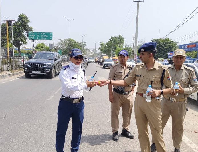 हर कदम फिटनेस की ओर, हर प्रयास पर्यावरण की ओर — जनता के बीच पैदल उतरे एसएसपी अजय गणपति