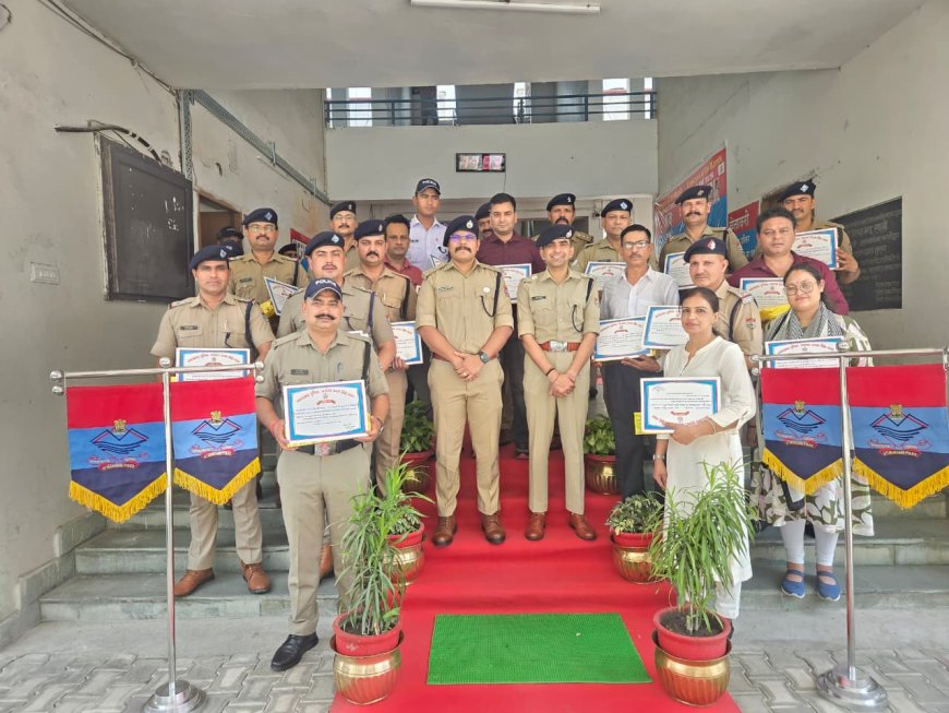एसएसपी अजय गणपति ने की मासिक अपराध समीक्षा, कानून व्यवस्था सुदृढ़ करने के दिए निर्देश