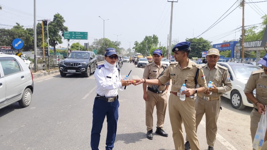 हर कदम फिटनेस की ओर, हर प्रयास पर्यावरण की ओर — जनता के बीच पैदल उतरे एसएसपी अजय गणपति