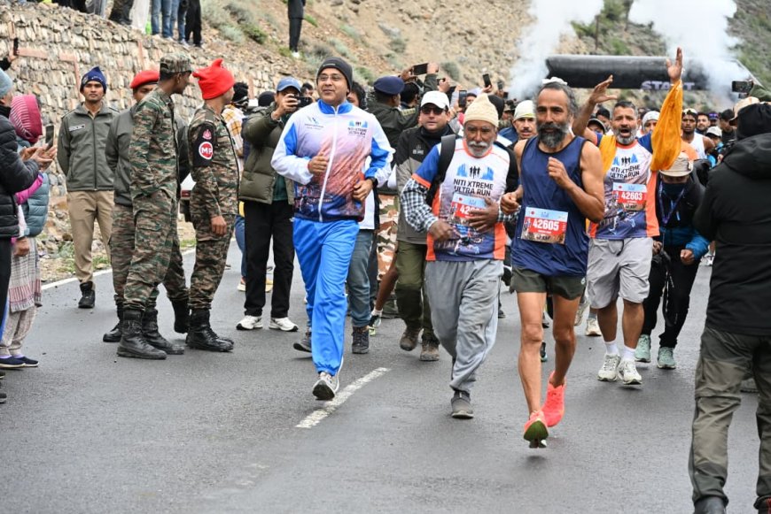 सीमांत नीति घाटी में ‘नीति एक्सट्रीम अल्ट्रा रन’ का भव्य आगाज, देशभर से पहुंचे 933 प्रतिभागी