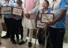 उत्तराखंड के पैरा खिलाड़ियों ने मलेशिया में लहराया तिरंगा: मुख्यमंत्री पुष्कर सिंह धामी ने खटीमा में किया सम्मानित