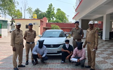 अवैध वसूली और रंगदारी करने वाले गिरोह का पर्दाफाश, 03 शातिर गिरफ्तार