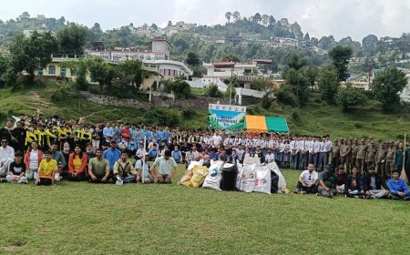 विश्व पर्यावरण दिवस 2026 पर 130 इन्फैंट्री बटालियन (टीए) इकोलॉजिकल कुमाऊँ द्वारा व्यापक पर्यावरणीय गतिविधियों का आयोजन
