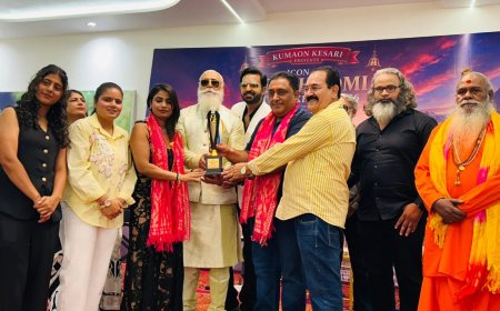 विभिन्न क्षेत्रों में उल्लेखनीय योगदान देने वाली प्रतिभाओं को ‘आईकॉन ऑफ देवभूमि अवॉर्ड 2026’ से नवाजा गया