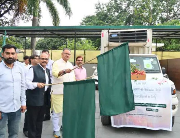 एपीडा ने यूरोप में बनाई पैठ: उत्तराखंड की ताजी लीची की इटली को पहली खेप निर्यात