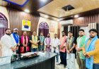 पालिकाध्यक्ष मनोज गुम्बर 'मिंटू' की अध्यक्षता में भाजयुमो जिला अध्यक्ष एवं पदाधिकारियों का हुआ भव्य स्वागत