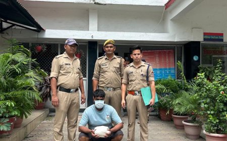 ऑपरेशन प्रहार: कुमायूँ पुलिस ने 1.121 किलोग्राम अवैध चरस के साथ तस्कर को दबोचा