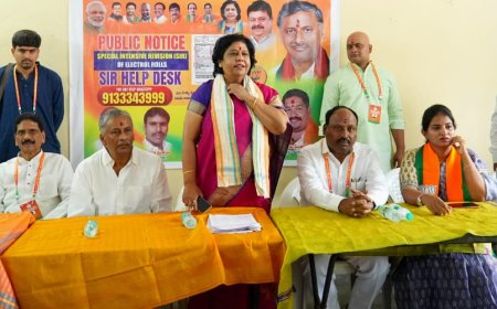 Telangana SIR In-charge Alka Gurjar Tours the State, Gives Necessary Directions: Perika Suresh