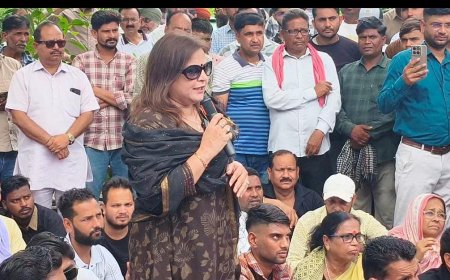 "युवा संवाद" में मारपीट पर कांग्रेस का फूटा गुस्सा, कोतवाली पर दिया धरना