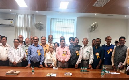 सीनियर जर्नलिस्ट्स फेडरेशन ने रिटायर पत्रकारों के कल्याण पर चर्चा के लिए दिल्ली में नेशनल एग्जीक्यूटिव मीटिंग की