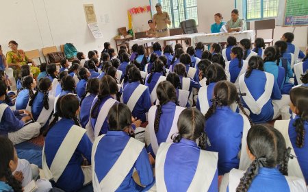 उधम सिंह नगर में छात्राओं को गुड टच-बैड टच और साइबर सुरक्षा के प्रति किया गया जागरूक