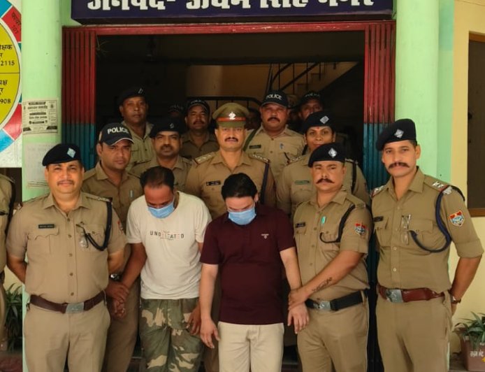 हत्या को सड़क हादसा दिखाने की साजिश नाकाम, जसपुर पुलिस ने 48 घंटे में दो आरोपी दबोचे