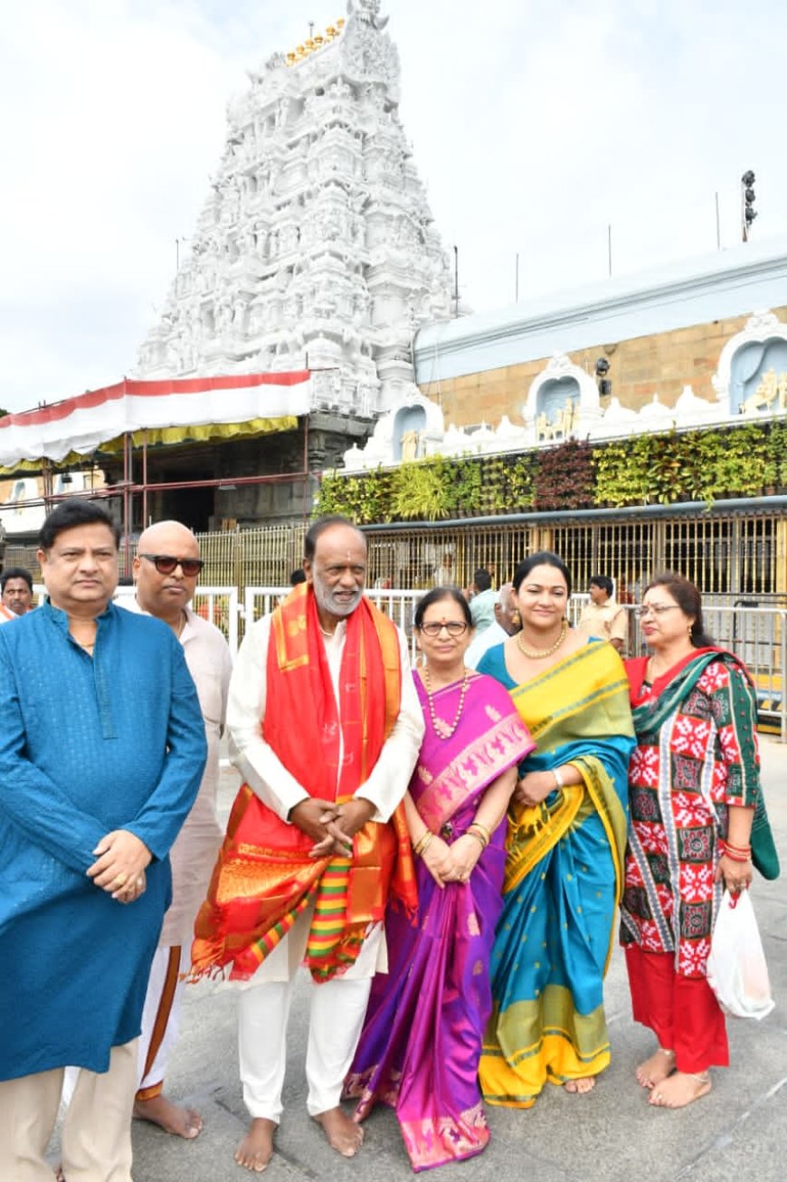 Huge gathering of Well-wishers on the Birthday of Stalwart Leader Dr.K.Laxman: Perika Suresh