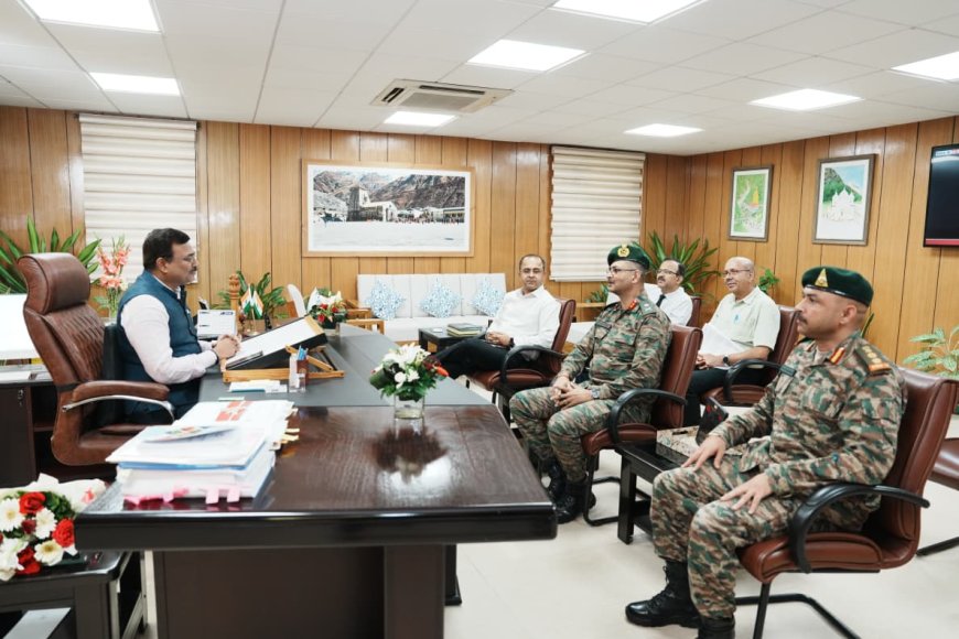अग्निवीर रैलियों के सुचारू आयोजन हेतु सेना और उत्तराखंड सरकार के बीच समन्वय बैठक