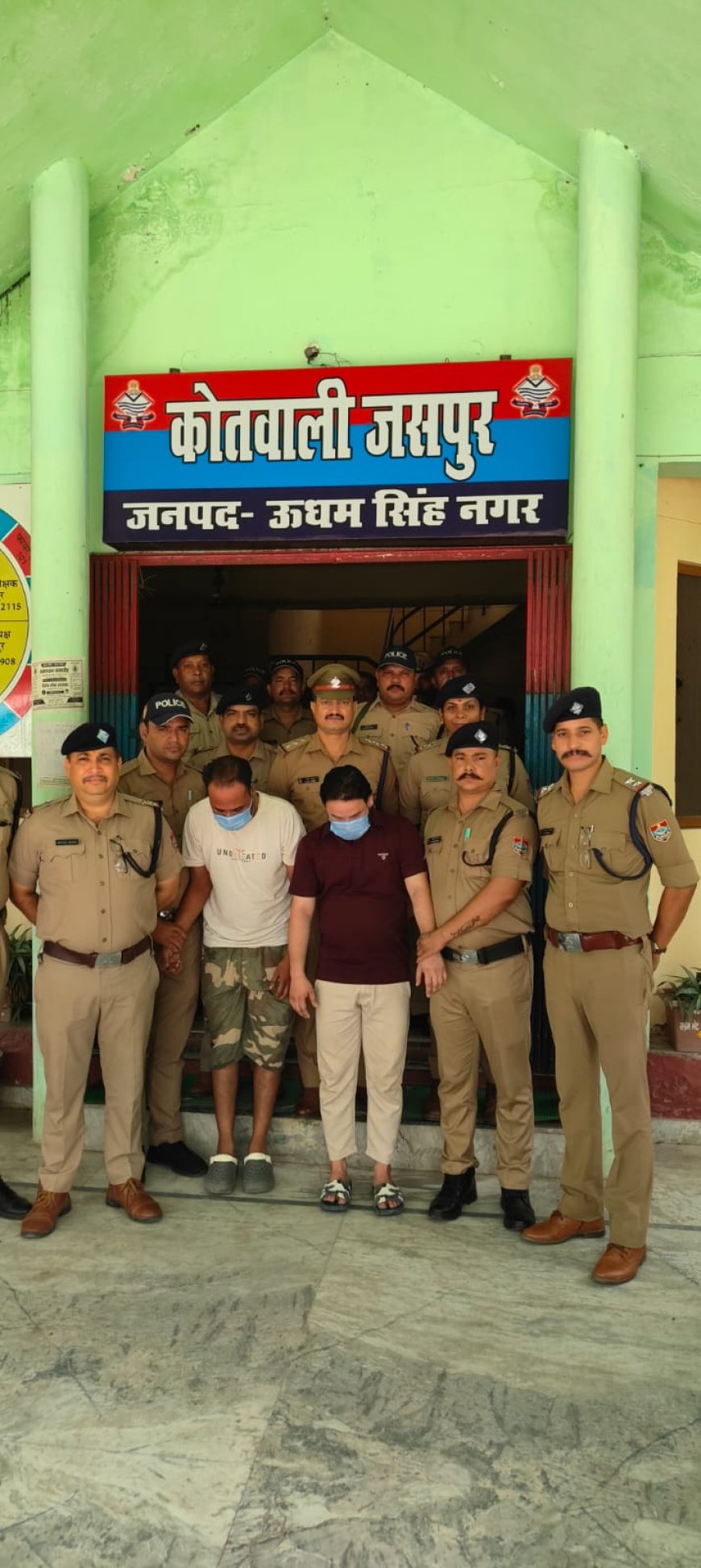 हत्या को सड़क हादसा दिखाने की साजिश नाकाम, जसपुर पुलिस ने 48 घंटे में दो आरोपी दबोचे