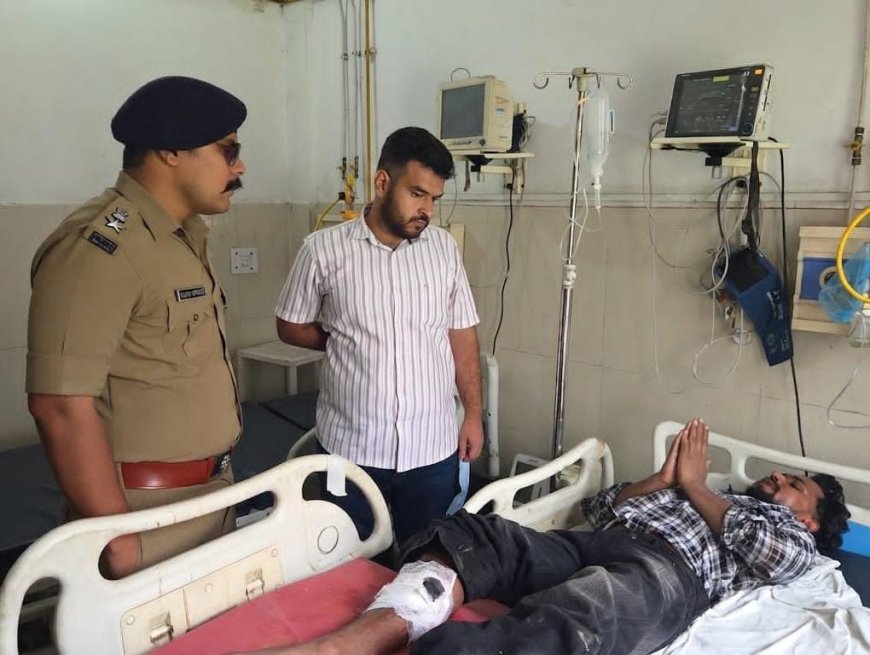 पुलिस मुठभेड़ में कुख्यात शार्प शूटर जितेन्द्र चौधरी घायल, दो अन्य बदमाश गिरफ्तार
