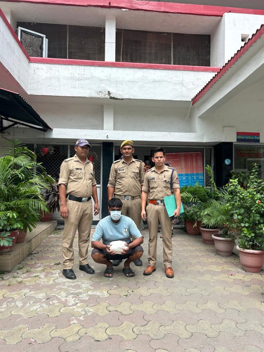 ऑपरेशन प्रहार: कुमायूँ पुलिस ने 1.121 किलोग्राम अवैध चरस के साथ तस्कर को दबोचा