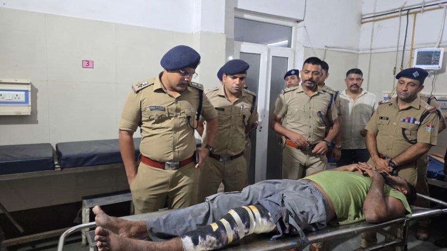 गैंगरेप के तीन आरोपी पुलिस मुठभेड़ के बाद गिरफ्तार, एक के पैर में लगी गोली