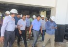 जिलाधिकारी ने किया निर्माणाधीन एम्स किच्छा का स्थलीय निरीक्षण