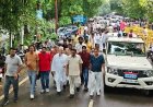 एसआईआर विवाद के बाद सियासत गरमाई, ठुकराल पर मुकदमे के विरोध में एसएसपी कार्यालय पहुंचे कांग्रेसी