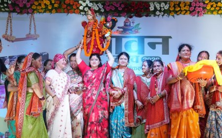 महिलाएँ हमारी संस्कृति, खेत और आजीविका की मुख्य धुरी: श्रीमती गीता धामी
