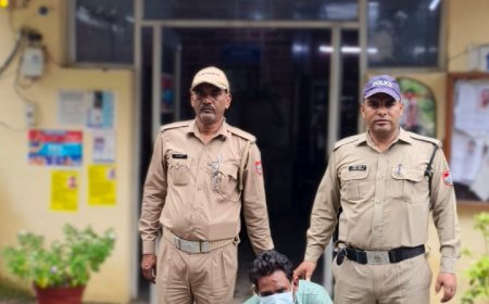 60 वर्षीय बुजुर्ग महिला से दुष्कर्म के आरोप में 35 वर्षीय आरोपी गिरफ्तार
