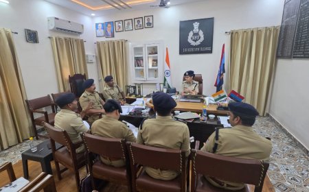 आईजी कुमाऊं की अपराध गोष्ठी में अपराध नियंत्रण और पुलिसिंग की गुणवत्ता पर जोर
