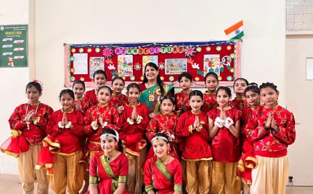 आर्डन प्रोग्रेसिव स्कूल में देशभक्ति और संस्कृति से सराबोर हुआ रंगारंग कार्यक्रम