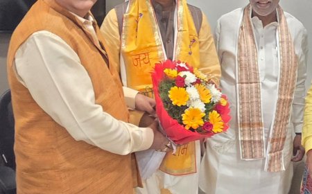 Perika Suresh Congratulates Newly Appointed National President of OBC Morcha, Amar Pal Maurya
