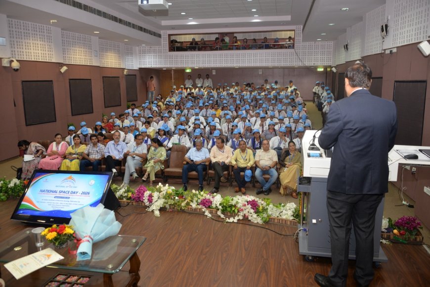 'राष्ट्रीय अंतरिक्ष दिवस' के अंतर्गत "विकसित भारत के लिए अंतरिक्ष तकनीक" विषय पर भारतीय सुदुर संवेदन संस्थान, देहरादून ने आयोजित किए विभिन्न आउटरीच कार्यक्रम