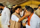 गौरव सेनानी मिलन समारोह में भाजपा राष्ट्रीय अध्यक्ष नितिन नवीन का आत्मीय स्वागत